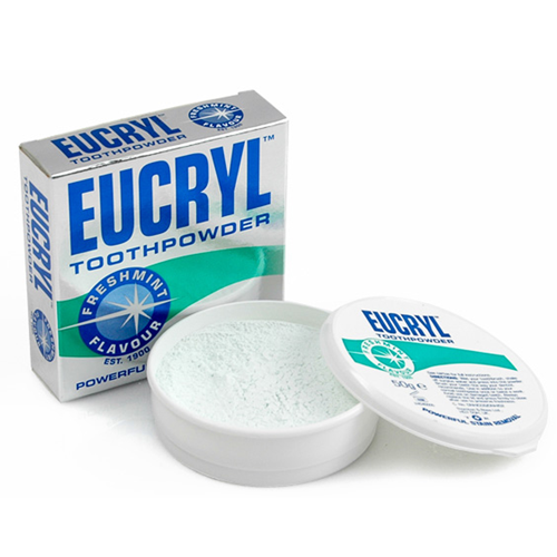 Bột Làm Trắng Răng Eucryl Toothpowder Nhập Khẩu Từ Anh