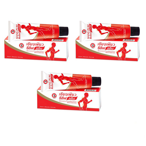 Dầu Nóng Xoa Bóp Siang Pure Relief Cream Thái Lan