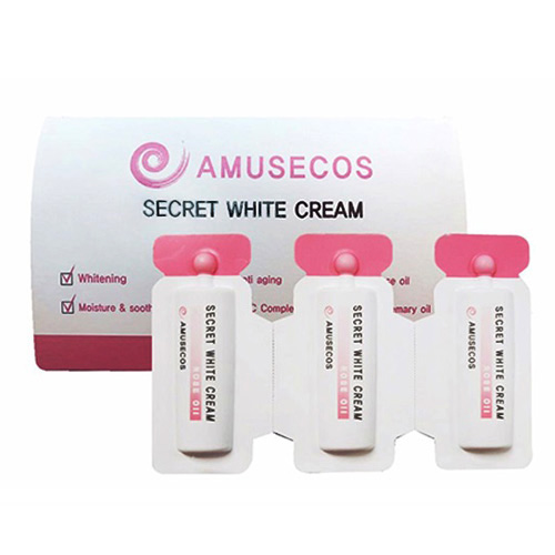 Gel Làm Hồng Và Se Khít Vùng Kín Amusecos Secret White Cream Rose Oil