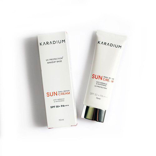 Kem Chống Nắng Karadium Snail Repair Sun Cream SPF 50 Plus PA