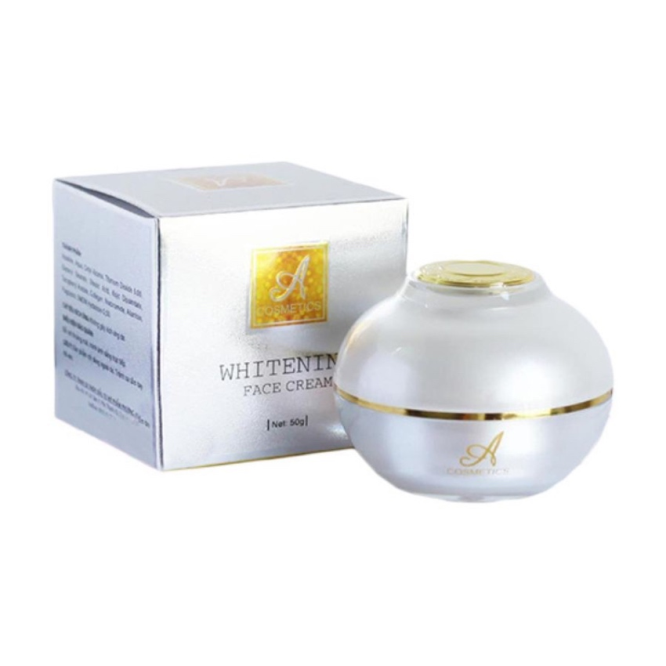 Kem Dưỡng Trắng Da Mặt Chữ A Whitening Face Cream(50g)