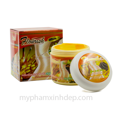 Kem Thoa Tan Mỡ Bụng Gừng Ớt Flourish Thái Lan
