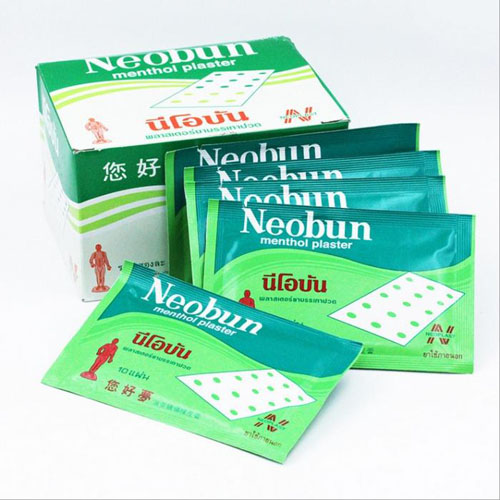 Miếng Dán Giảm Đau Neobun Menthol Plaster