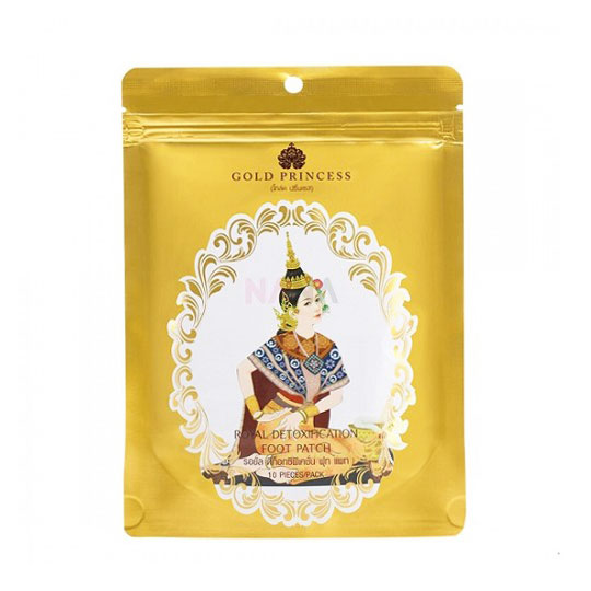 Miếng Dán Thải Độc Chân Gold Princess Royal Thái Lan
