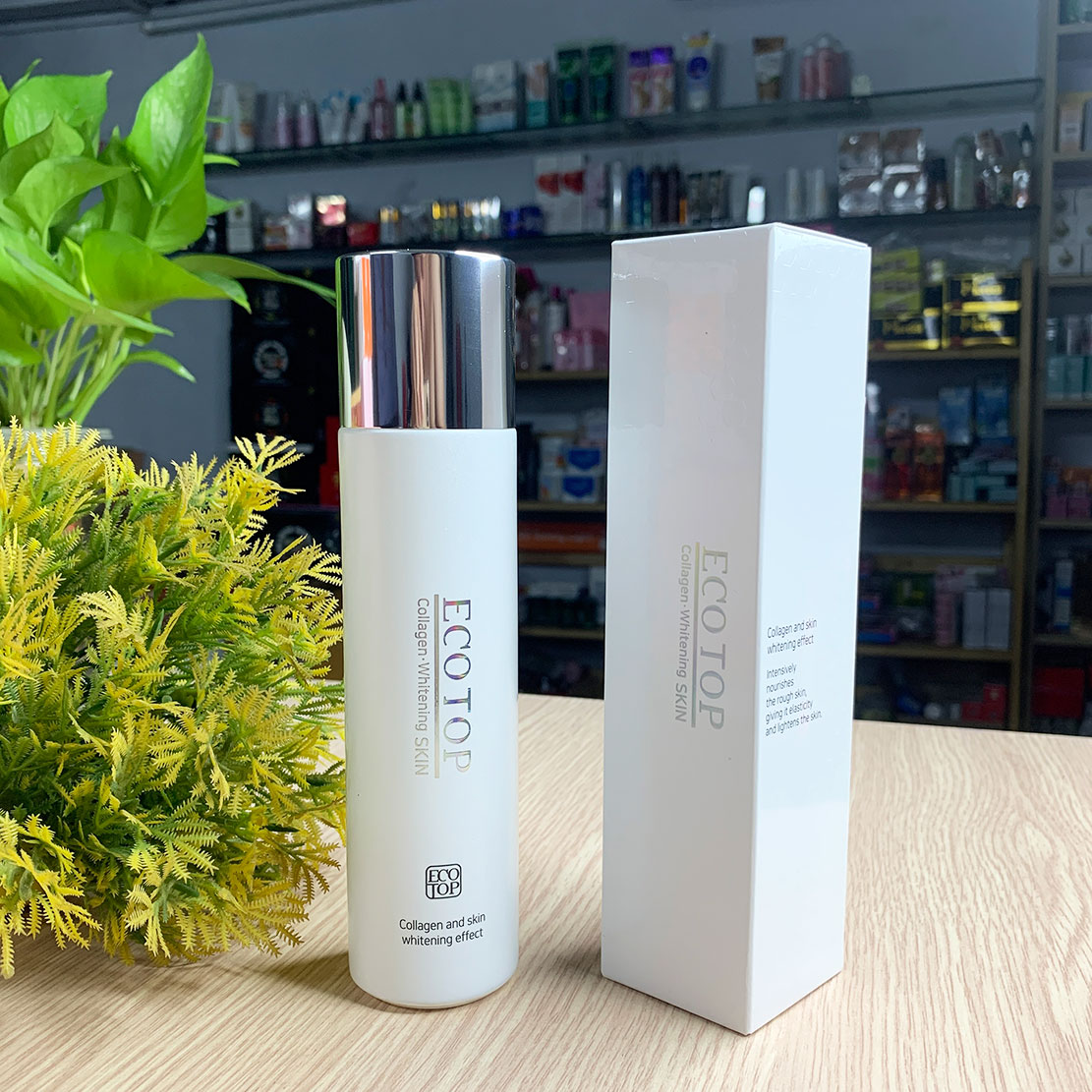 Nước Hoa Hồng Trắng Da ECOTOP COLLAGEN WHITENING SKIN 150ML