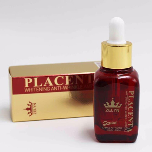 Serum Nhau Thai Cừu Placenta Whitening Anti-Wrinkle Ampoule 30ml