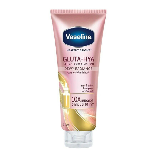 Sữa Dưỡng Thể Trắng Da Vaseline Healthy Bright Gluta-Hya Serum Burst Thái lan
