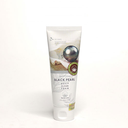 Sữa Rửa Mặt Ecosy Chiết Xuất Ngọc Trai Đen - Ecosy Black Pearl Deep Clean Foam 100ml