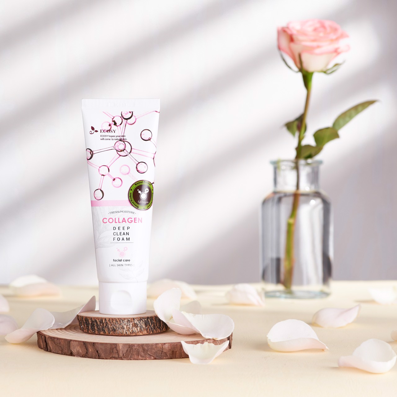 Sữa Rửa Mặt Ecosy Thành Phần Collagen - Ecosy Collagen Deep Clean Foam 100ml