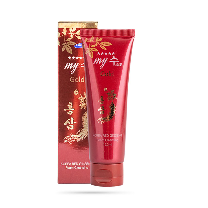 Sữa Rửa Mặt Hồng Sâm Đỏ My Gold Chính Hãng