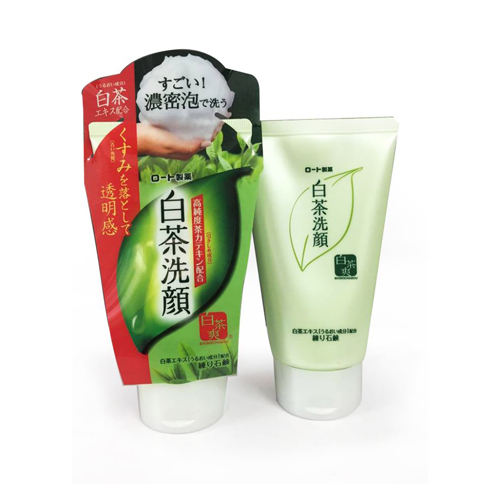 Sữa Rữa Mặt Rohto Shirochasou Green Tea Foam Chính Hãng Nhật Bản
