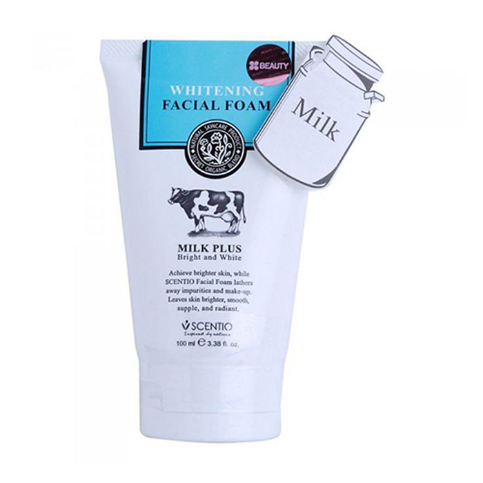 Sữa Rửa Mặt Scentio Milk Plus Whitening 100ml Thái Lan