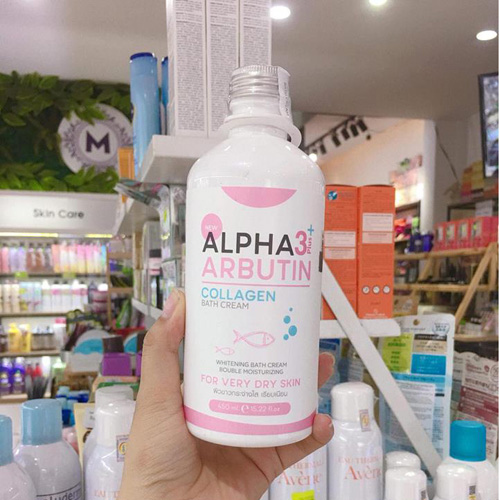 Sữa Tắm Trắng Da Alpha Arbutin 3 Plus Collagen Bath Cream