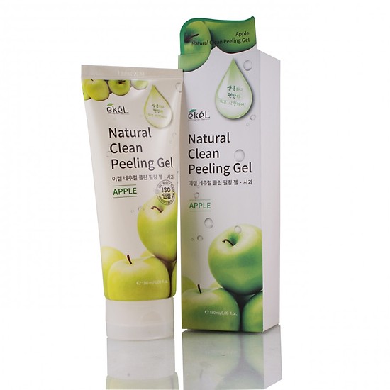 Tẩy Tế Bào Chết Chiết Xuất Từ Táo Ekel Natural Clean Peeling Gel Apple 180ML
