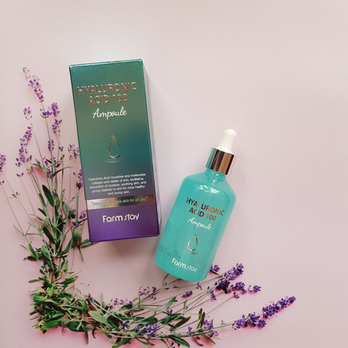 Tinh chất Farmstay Hyaluronic Acid 100 Ampoule(SER09)- Hàn Quốc