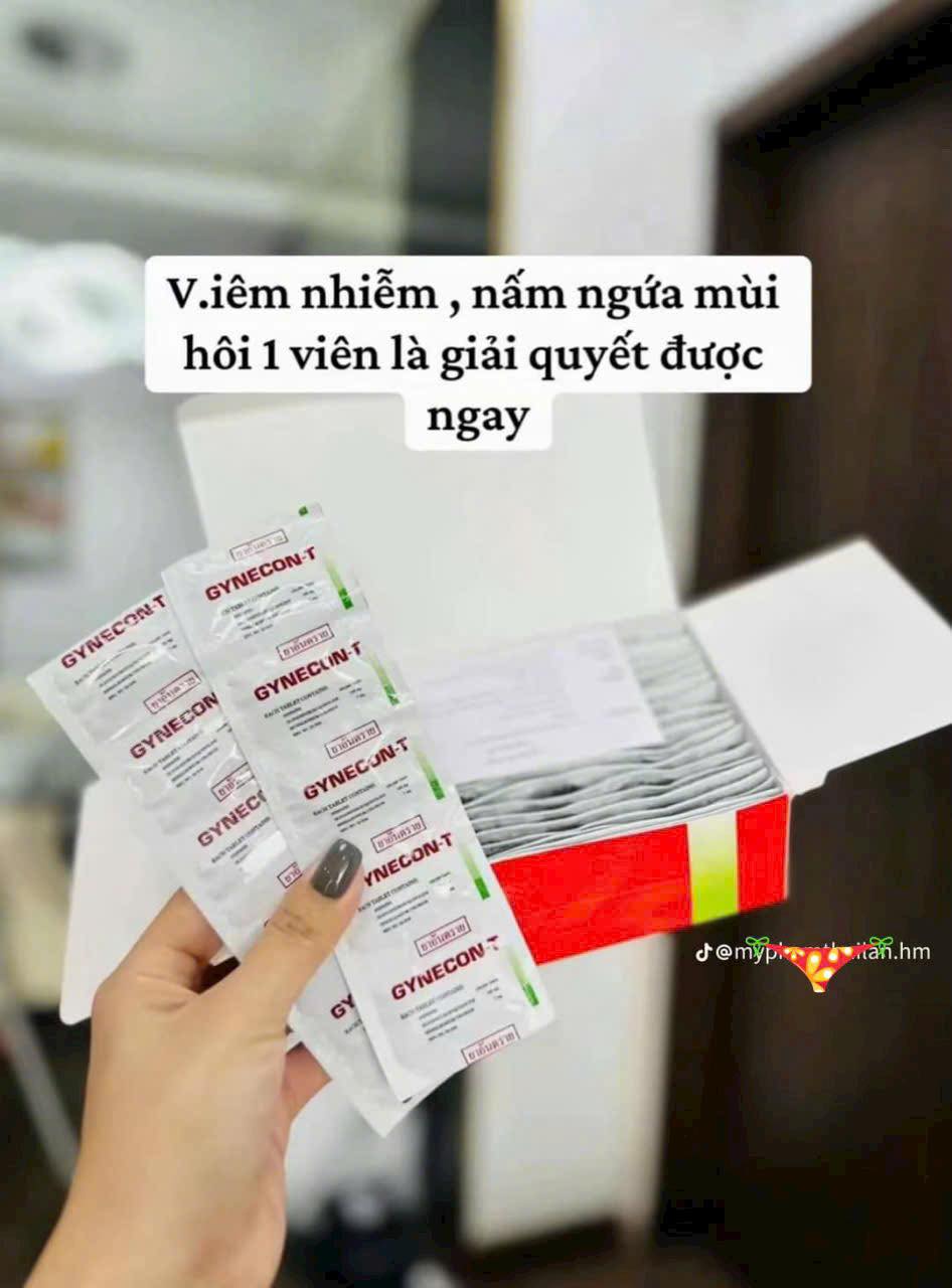 Viên Đăt Phụ Khoa Gynecon thái lan
