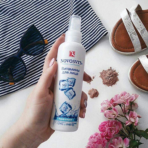 Xịt Khoáng Bổ Sung Vitamin Novosvit Chính Hãng Nga