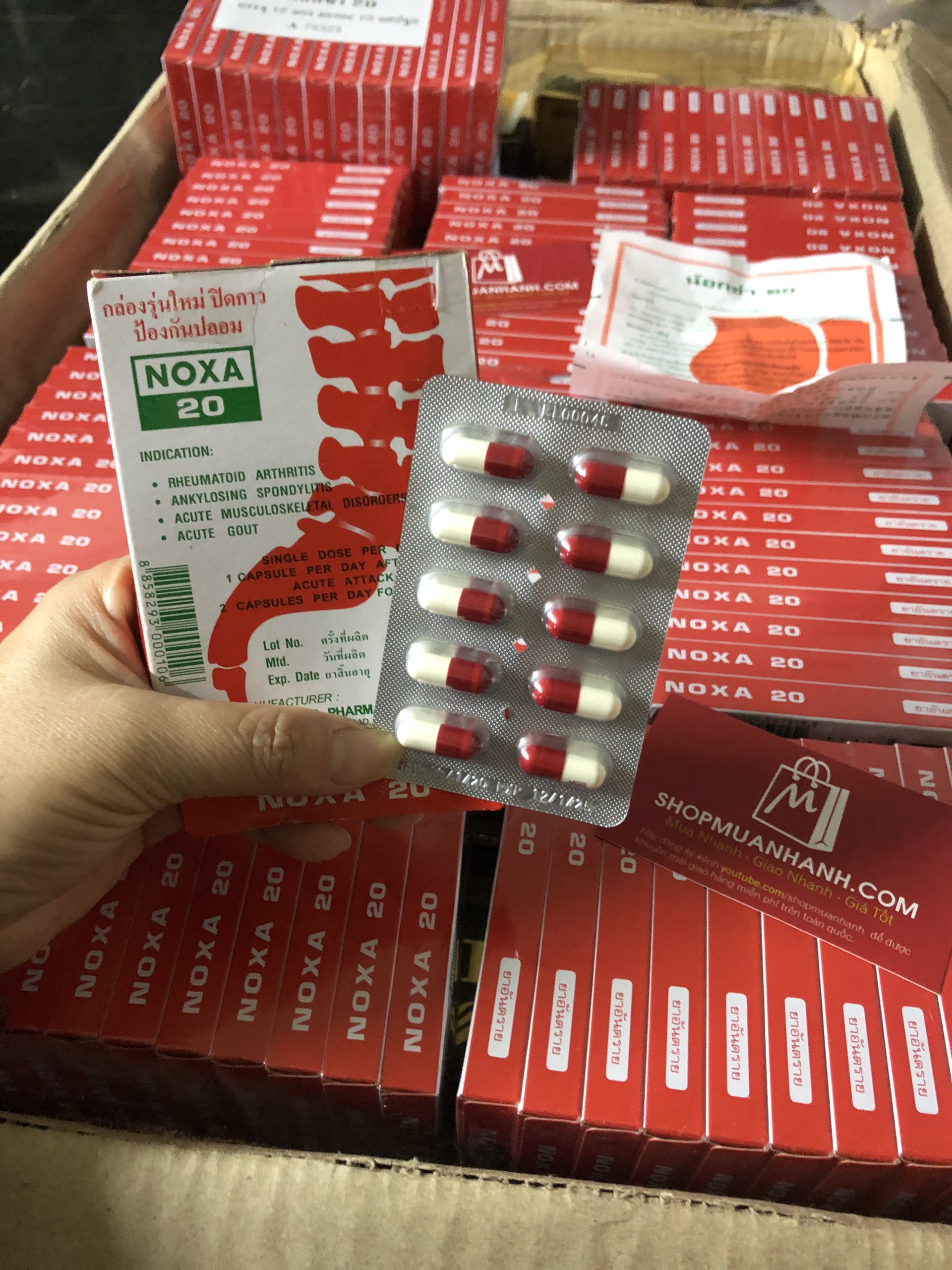 Xương khớp NoXa 20 Thái Lan Chính Hãng